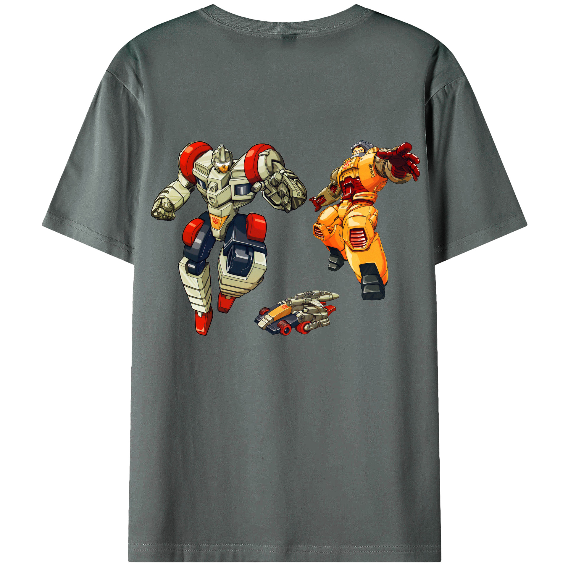 （画像用）  綿100％ メンズ半袖Tシャツ（バックプリント） 通気性